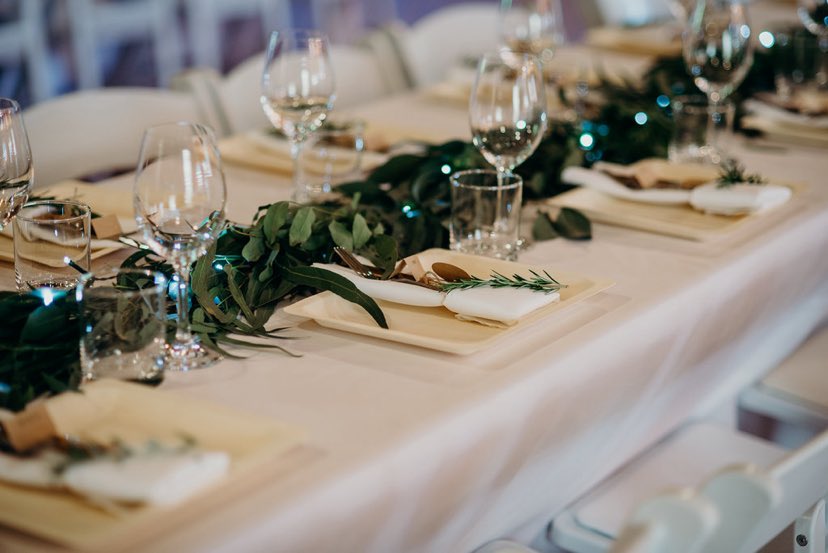 Fresh Foliage Garlands / Table Runners